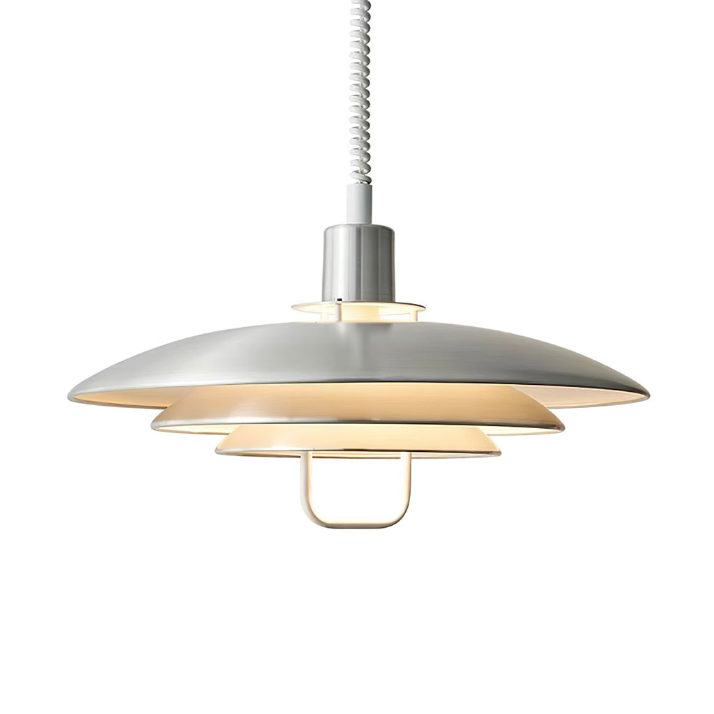 Lampă suspendată Poul — design cu trei abajururi concentrice