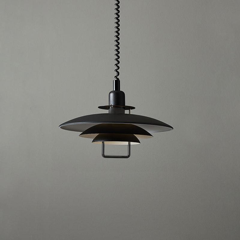 Lampă suspendată Poul — design cu trei abajururi concentrice