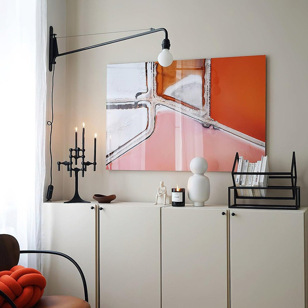 Candeeiro de parede Prouve Petite Potence — Rotação horizontal, braço ajustável