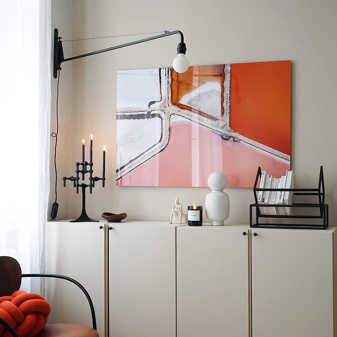 Candeeiro de parede Prouve Petite Potence — Rotação horizontal, braço ajustável