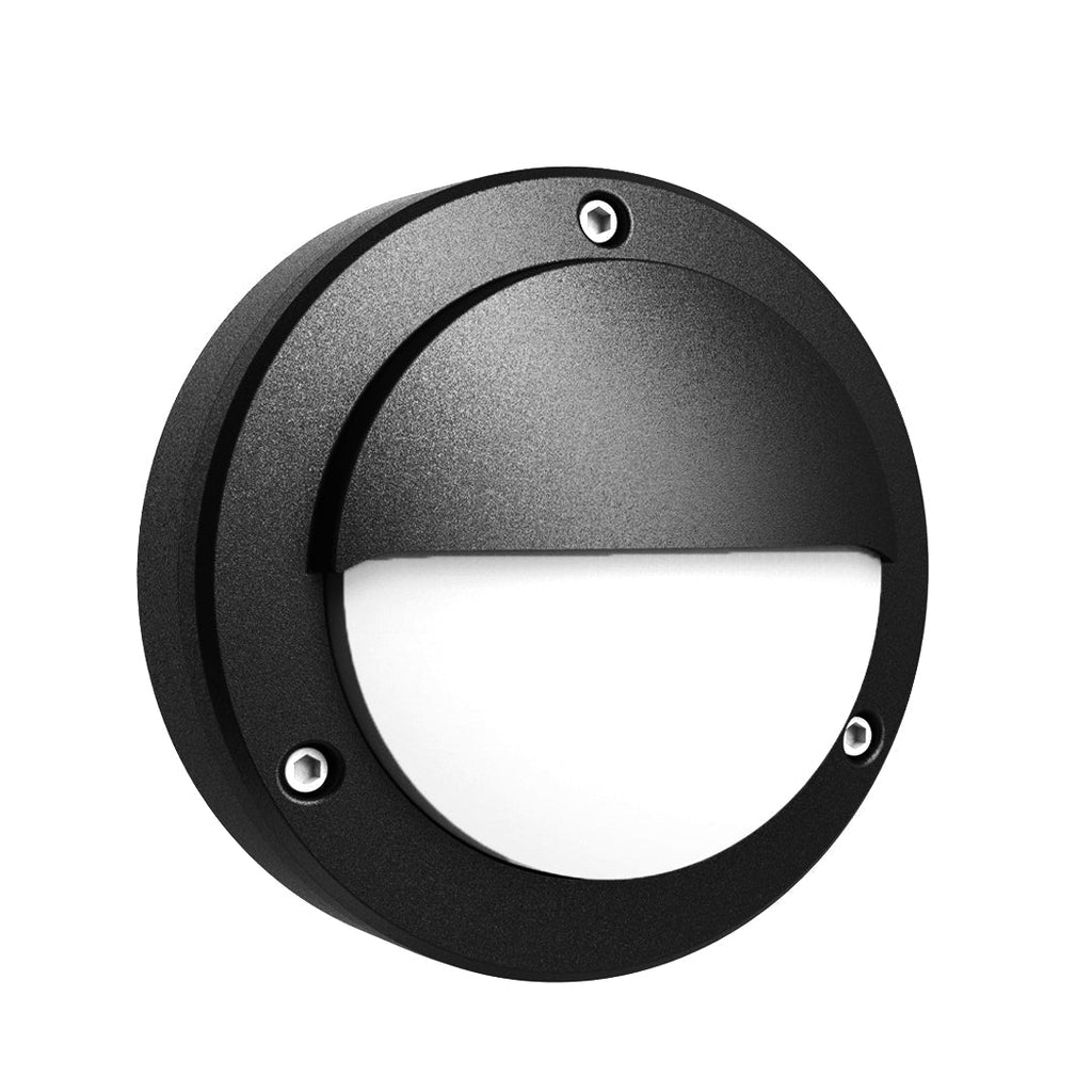 Maddox Round LED Wall Sconce — Outdoor, Minimalist Profile