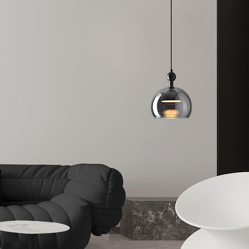 Glas-Pendelleuchte — Elegantes Tropfendesign