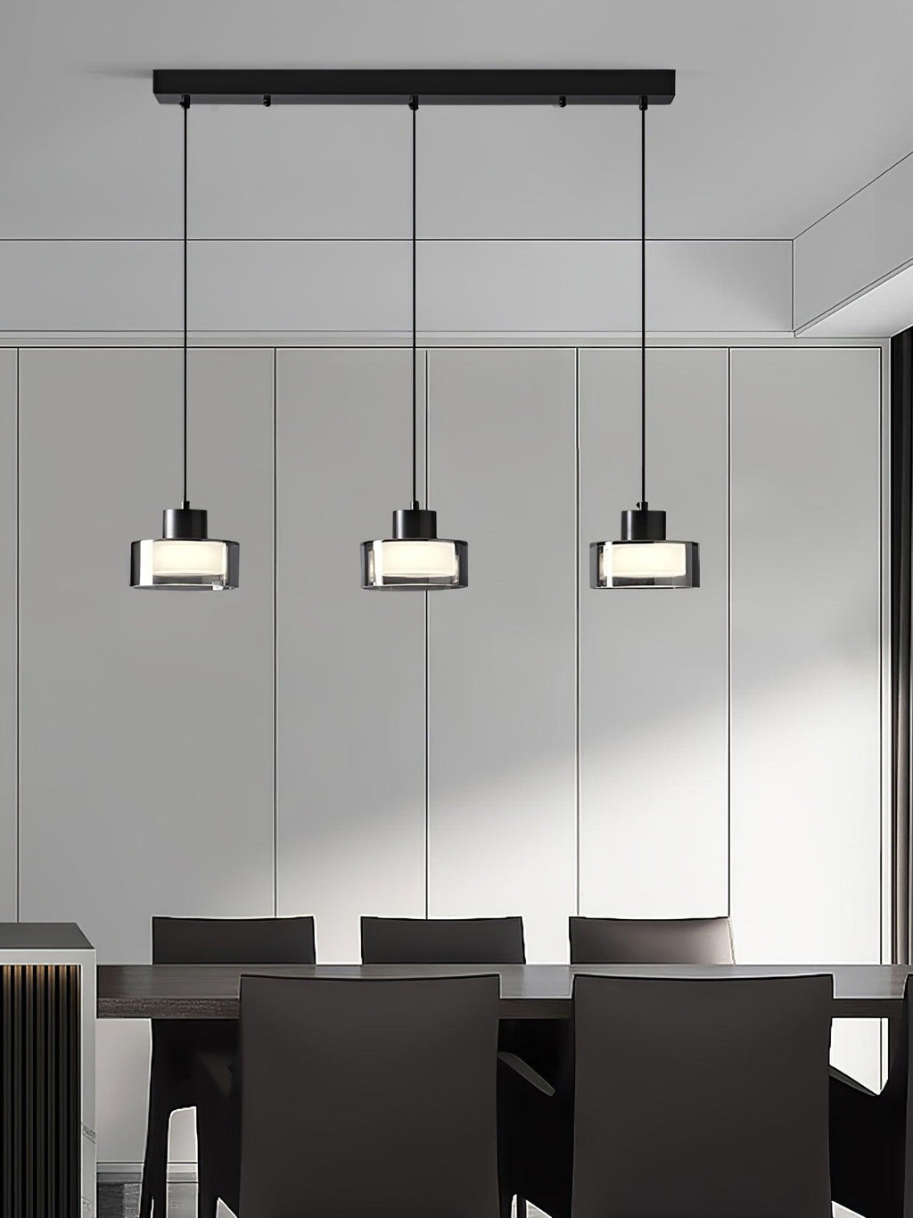 Glas-Pendelleuchte — Elegantes Tropfendesign