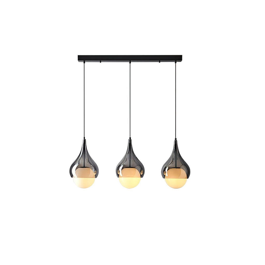 Glas-Pendelleuchte — Elegantes Tropfendesign