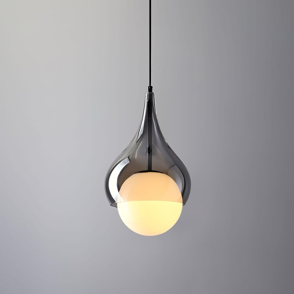Glas-Pendelleuchte — Elegantes Tropfendesign