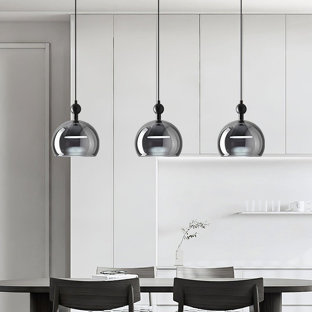 Glas-Pendelleuchte — Elegantes Tropfendesign
