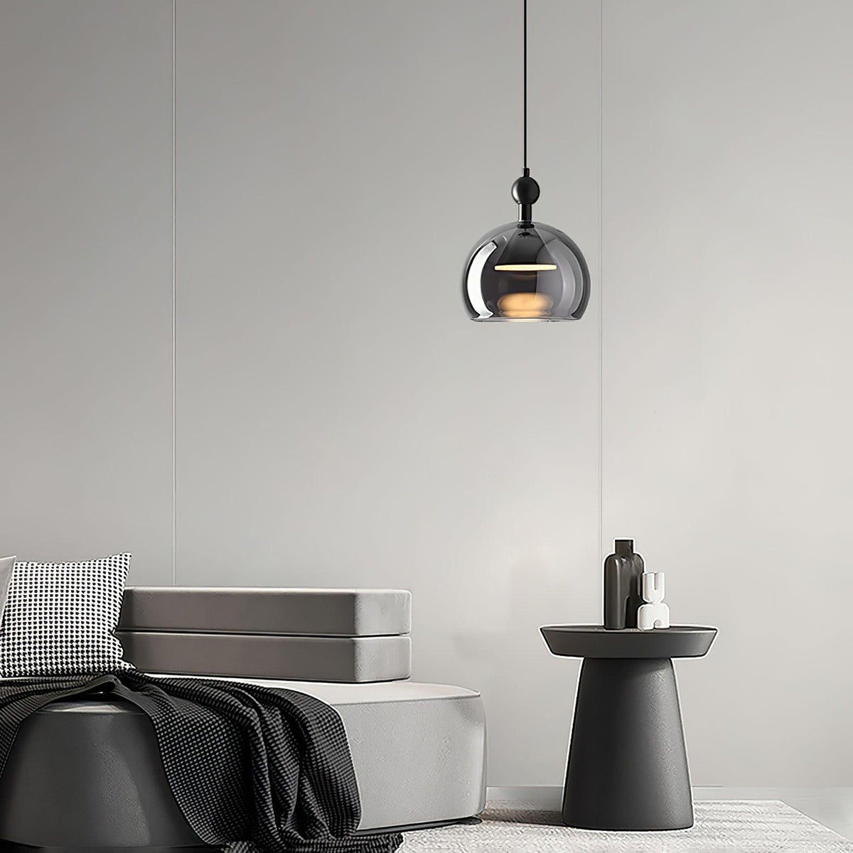 Glas-Pendelleuchte — Elegantes Tropfendesign