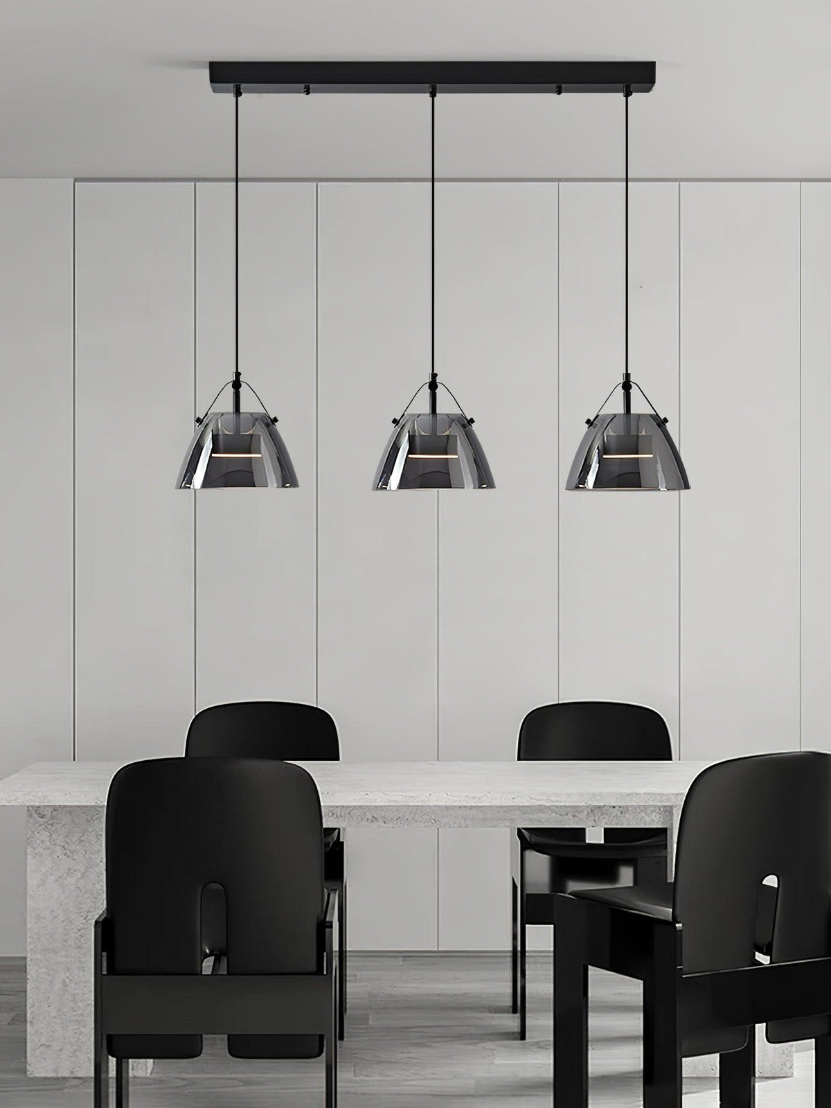 Glas-Pendelleuchte — Elegantes Tropfendesign