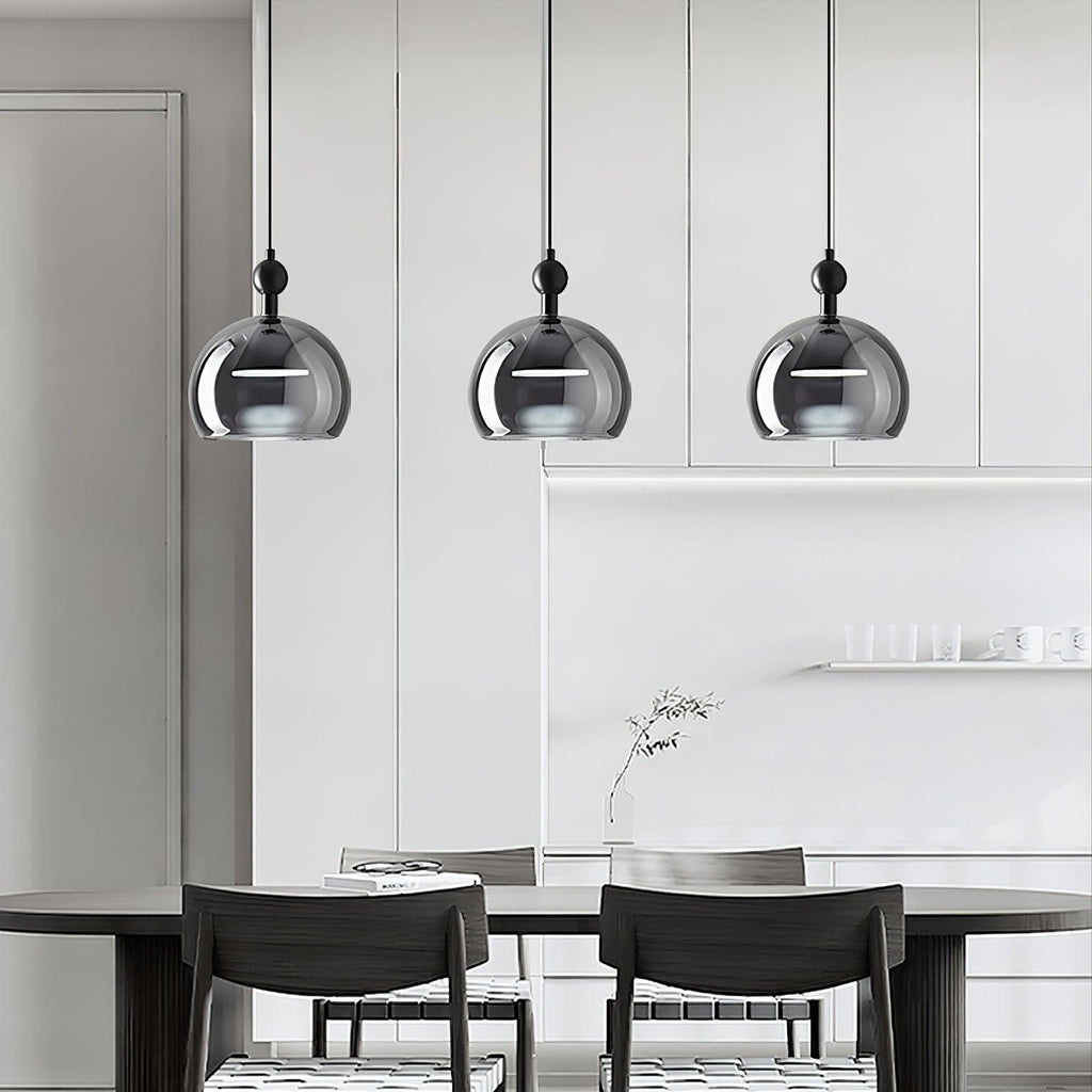 Glas-Pendelleuchte — Elegantes Tropfendesign