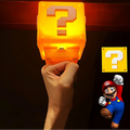 Super Mario kérdőjel blokk világító