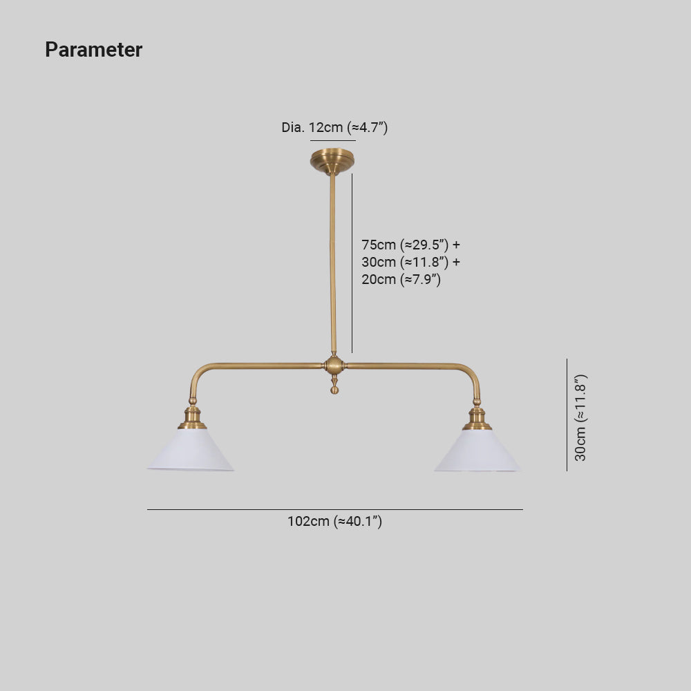 Zya Minimalist Vintage Pendant Light
