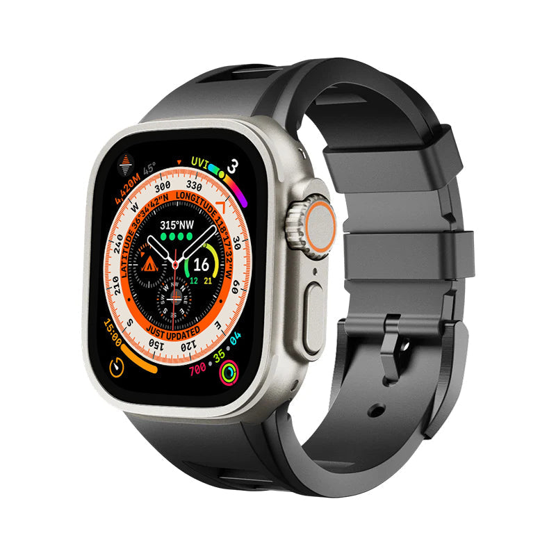 Opaska gumowa RM Sport FKM do Apple Watch