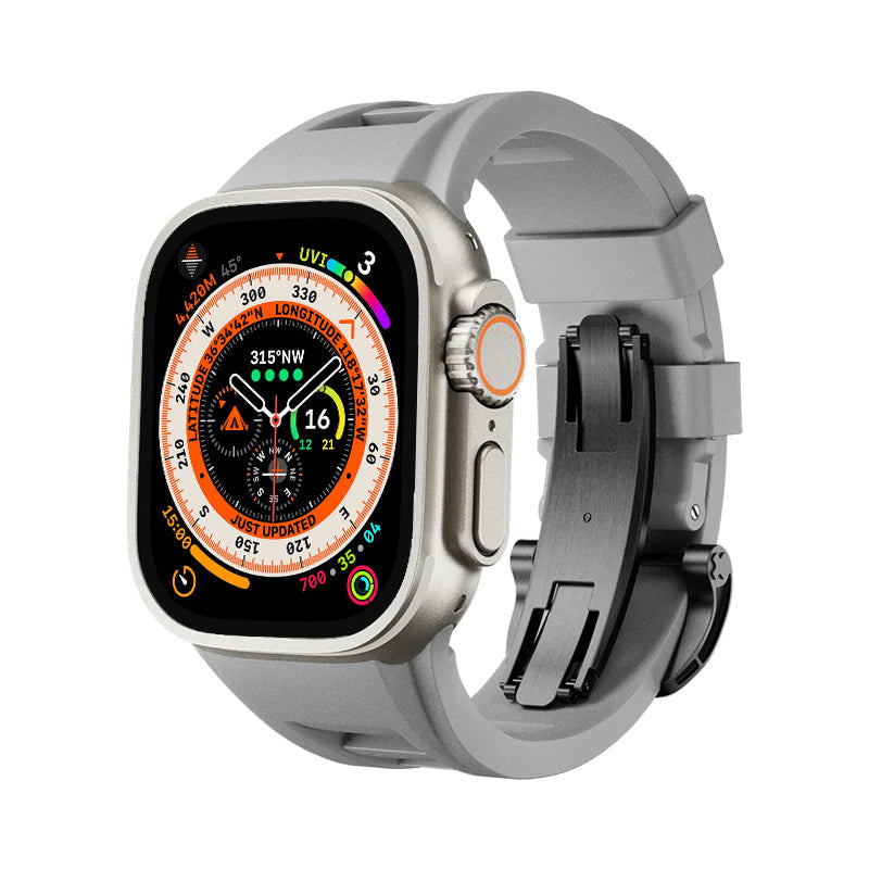 Opaska gumowa RM Sport FKM do Apple Watch