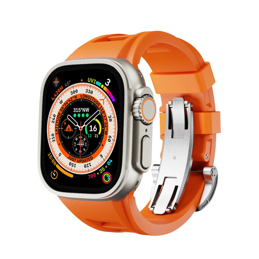 Opaska gumowa RM Sport FKM do Apple Watch