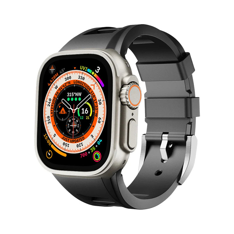 Opaska gumowa RM Sport FKM do Apple Watch