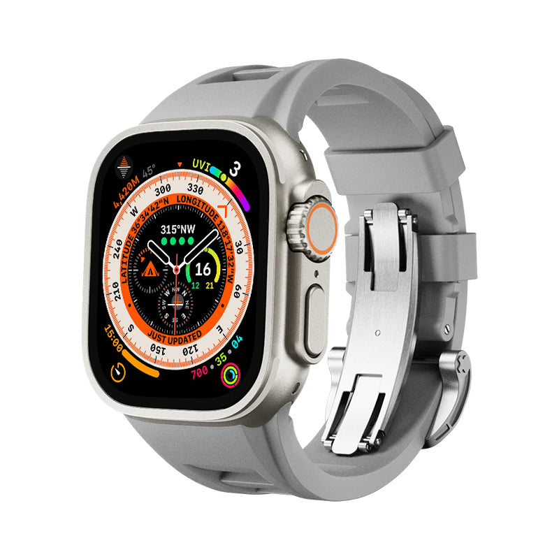 Opaska gumowa RM Sport FKM do Apple Watch