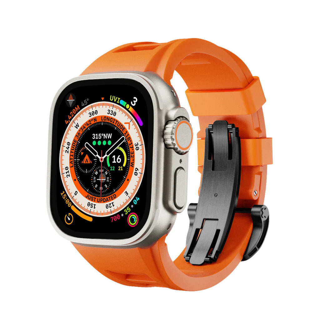 Opaska gumowa RM Sport FKM do Apple Watch
