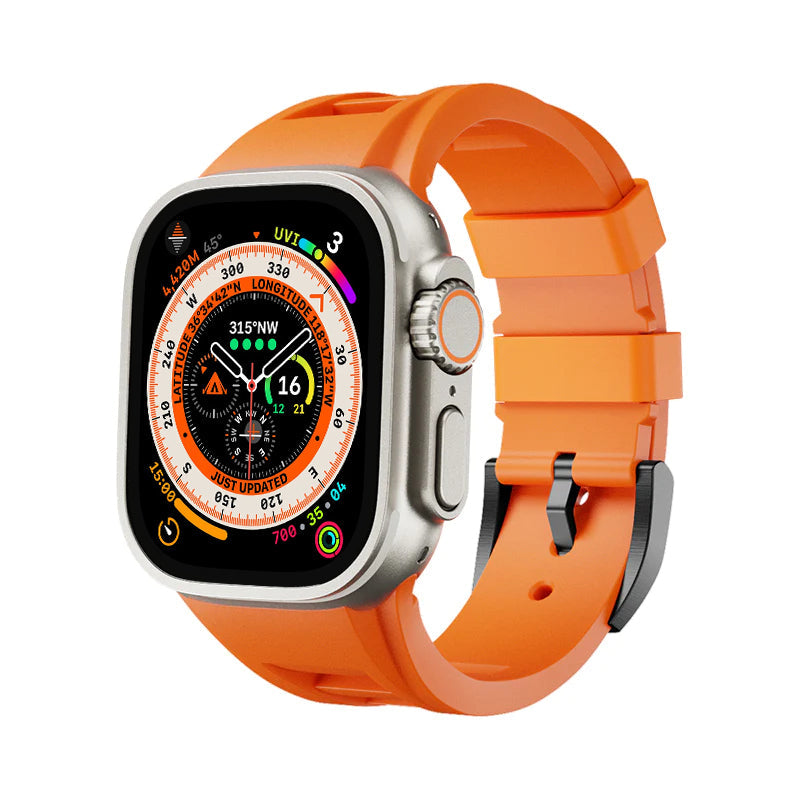 Opaska gumowa RM Sport FKM do Apple Watch