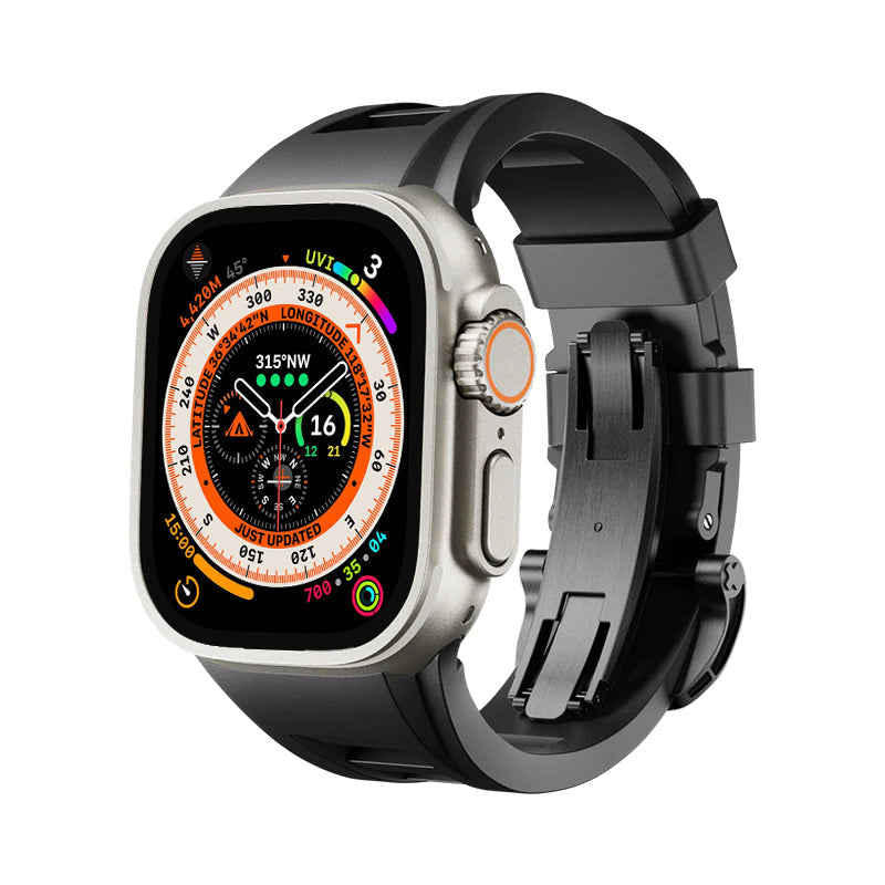 Opaska gumowa RM Sport FKM do Apple Watch