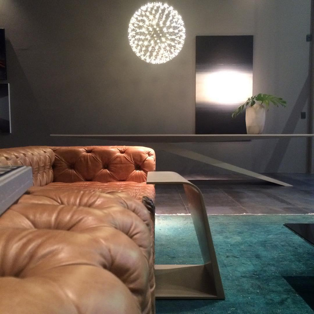 Spark Ball Pendant Light — Silver Finish