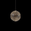Spark Ball Pendant Light — Silver Finish