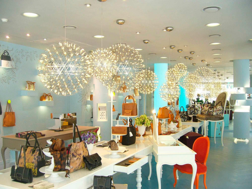 Spark Ball Pendant Light — Silver Finish
