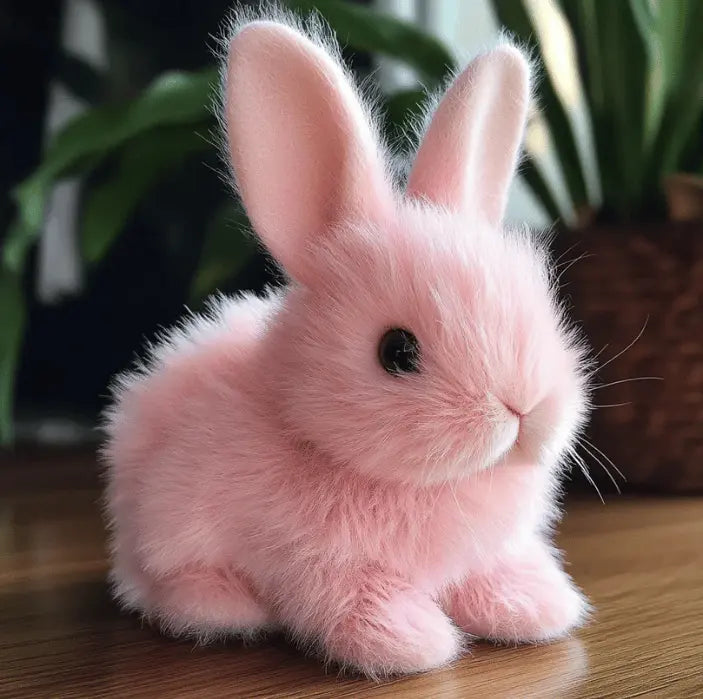 צעצוע ארנב ריאליסטי NovaNook תנועה חיה ופרווה רכה