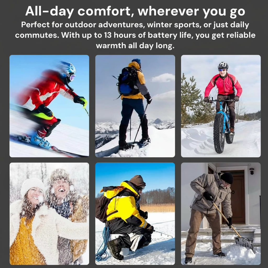 ThermStride 可充电加热鞋垫 英国热能鞋垫 适用于靴子和工作靴