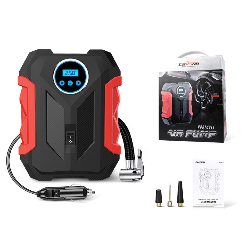 Gonfiatore portatile per pneumatici auto e compressore d'aria compatto per automobili