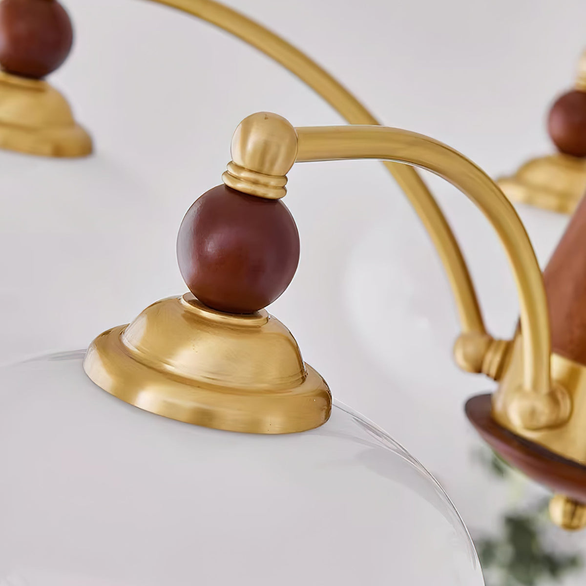 Plafonnier suspendu vintage Charlotte à plusieurs branches