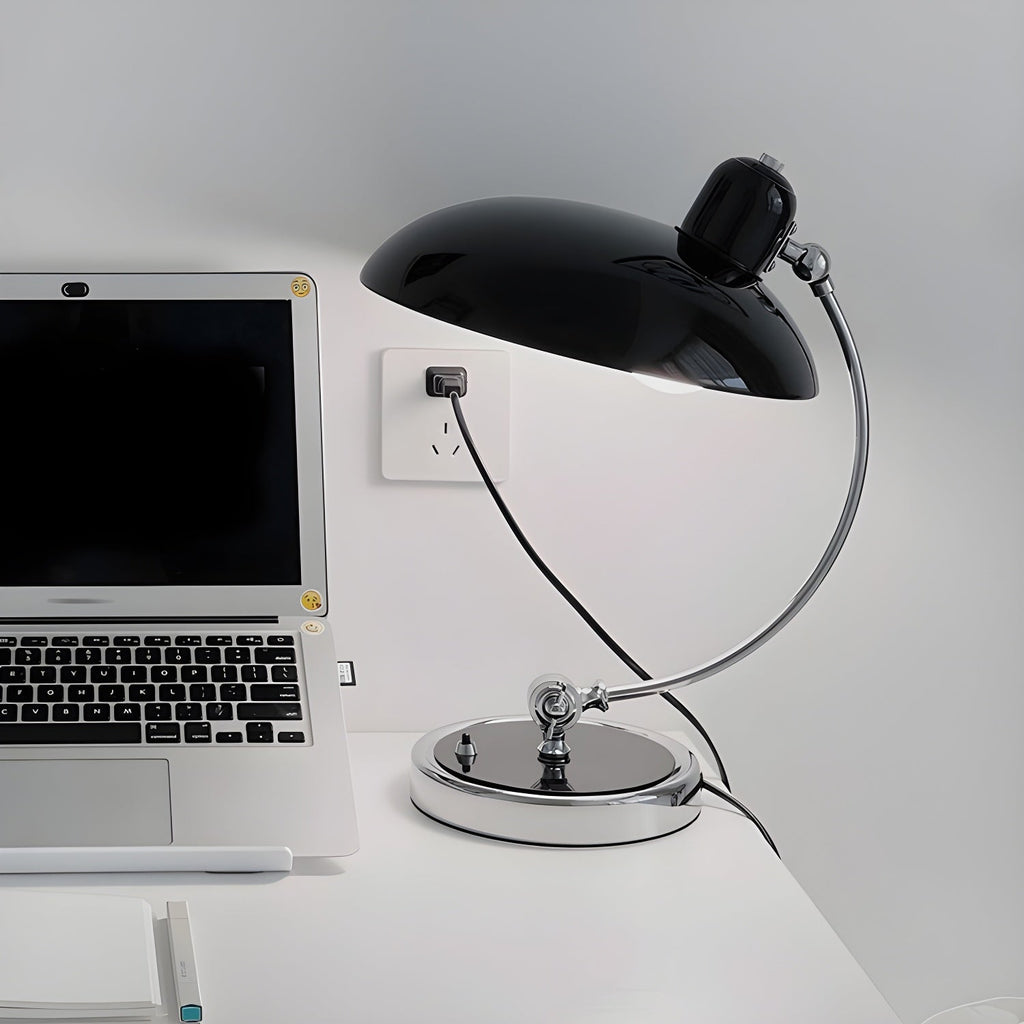 Candeeiro de Mesa Retro Curve — Silhueta Arqueada