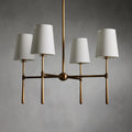 Valea ljuskronhuvud 4/6 - avsmalnande pendellampa i midcentury-stil
