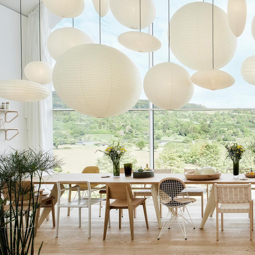 Japanese Handcrafted Washi Paper A Pendant Lamp