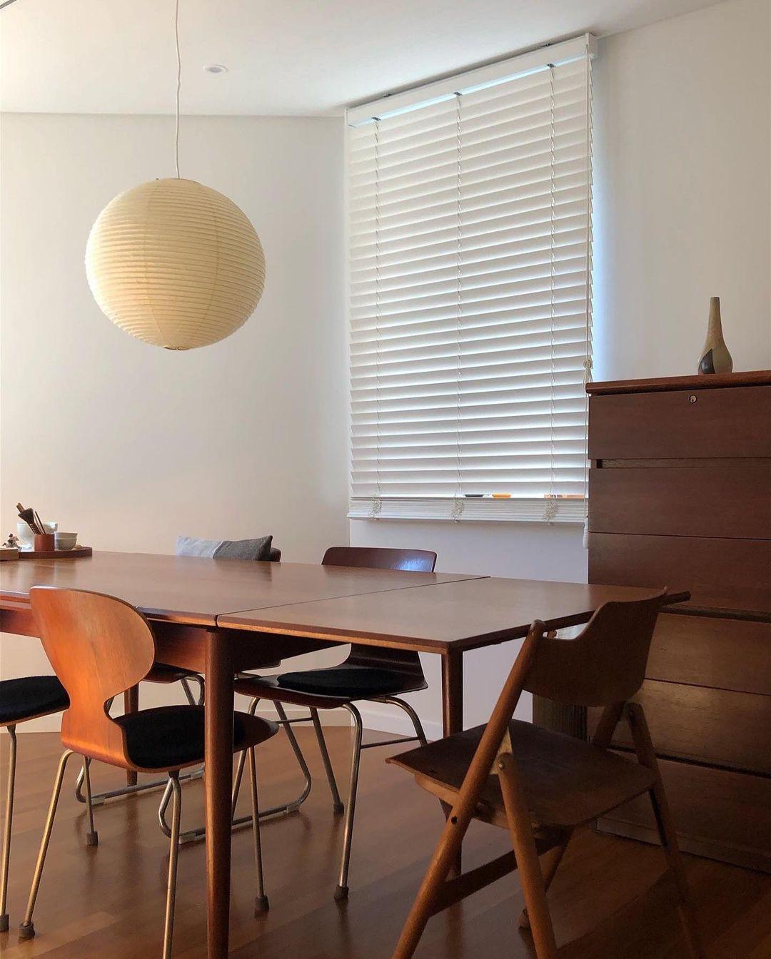Japanese Handcrafted Washi Paper A Pendant Lamp