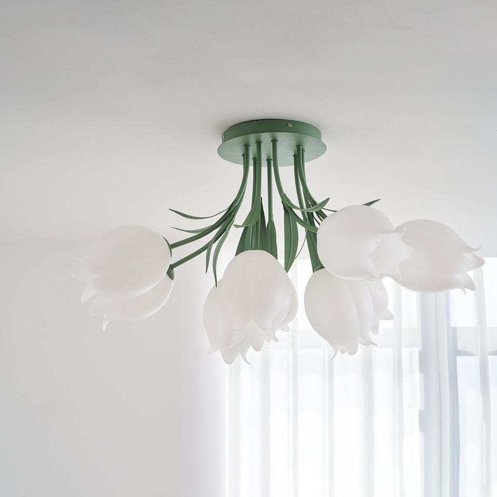 Ricko VKL-1007 Lily Flower Ceiling Light