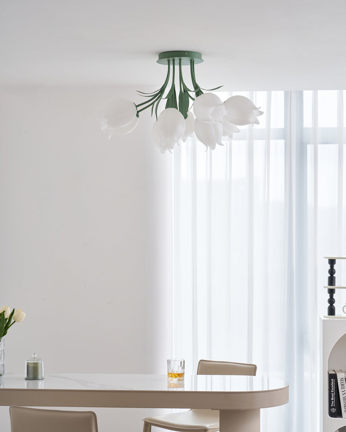 Ricko VKL-1007 Lily Flower Ceiling Light