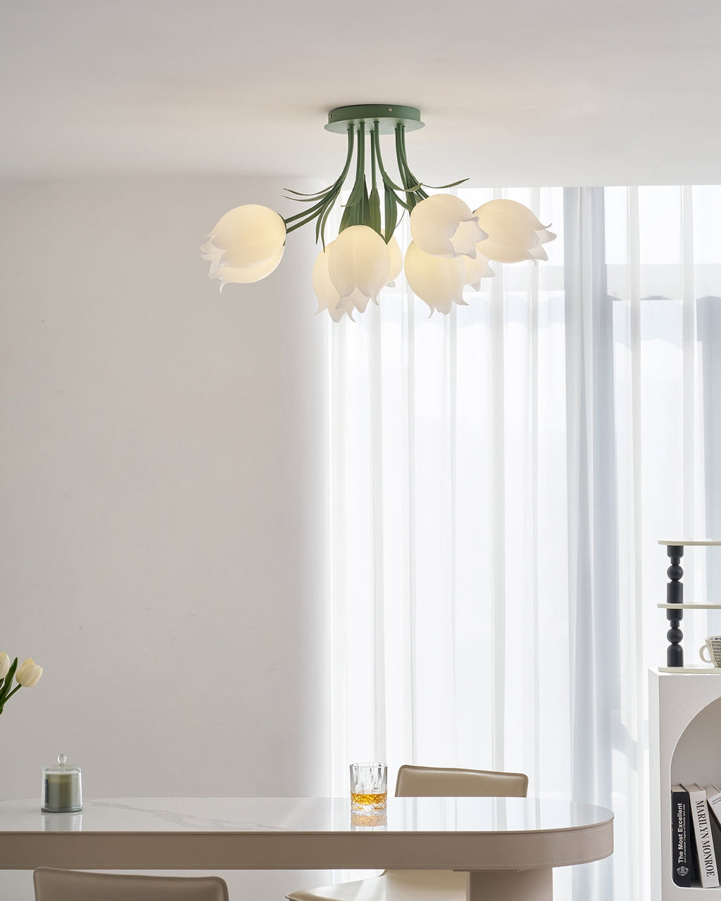Ricko VKL-1007 Lily Flower Ceiling Light