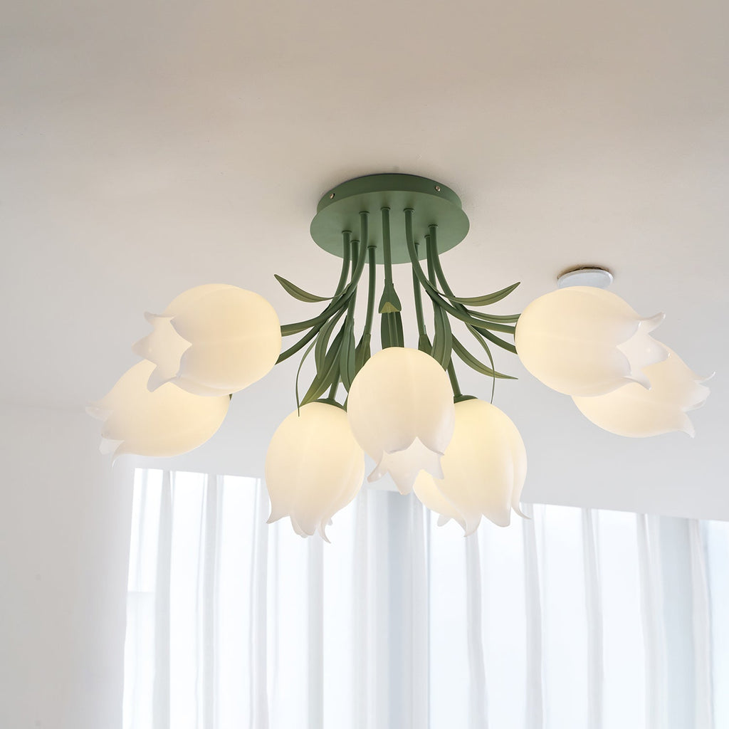 Ricko VKL-1007 Lily Flower Ceiling Light