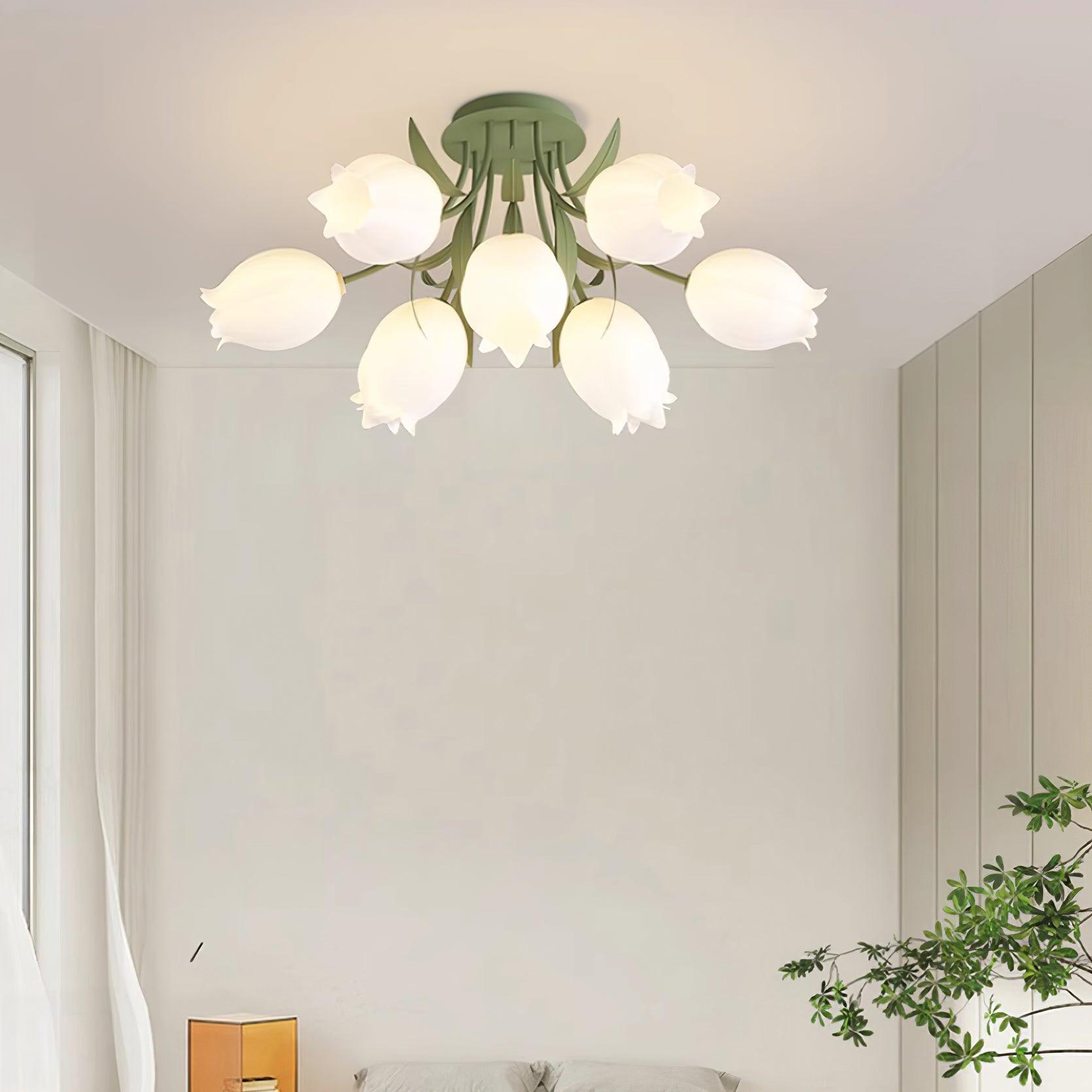 Ricko VKL-1007 Lily Flower Ceiling Light