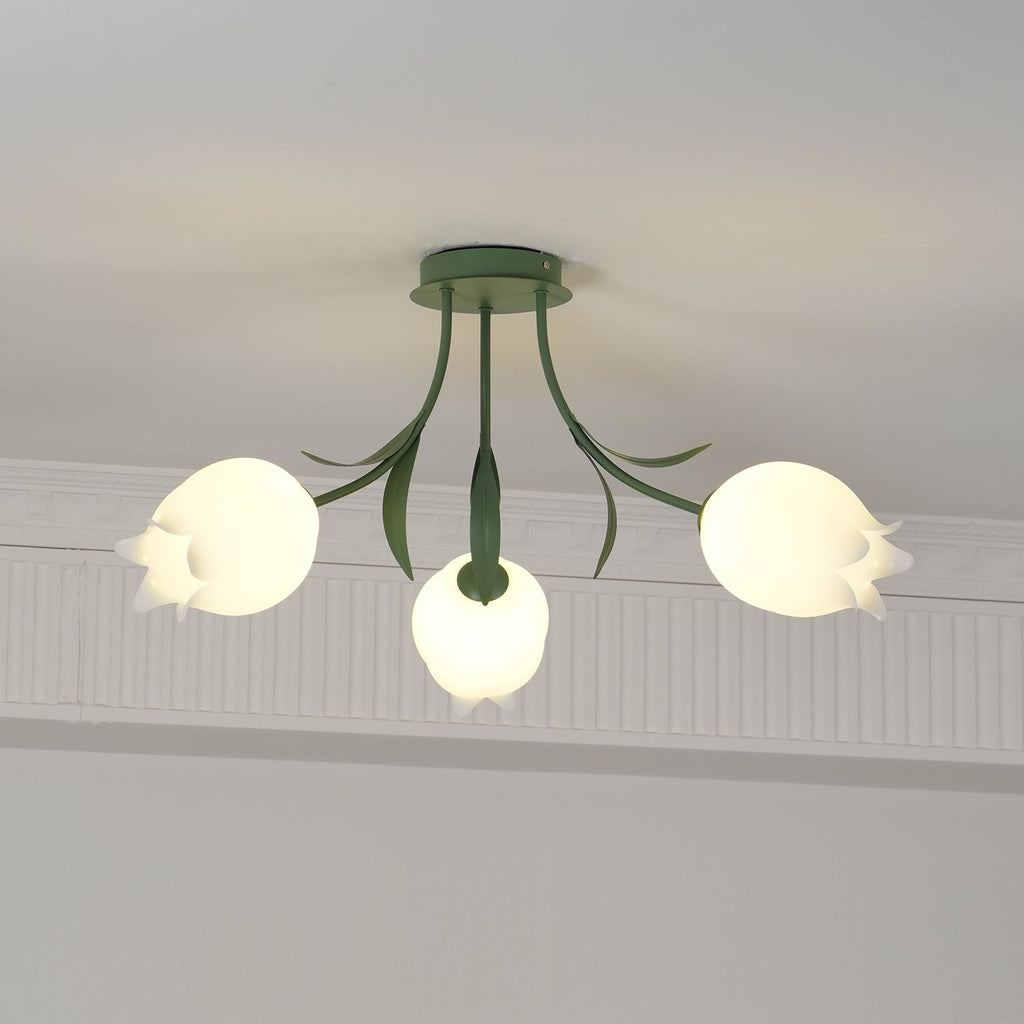 Ricko VKL-1007 Lily Flower Ceiling Light
