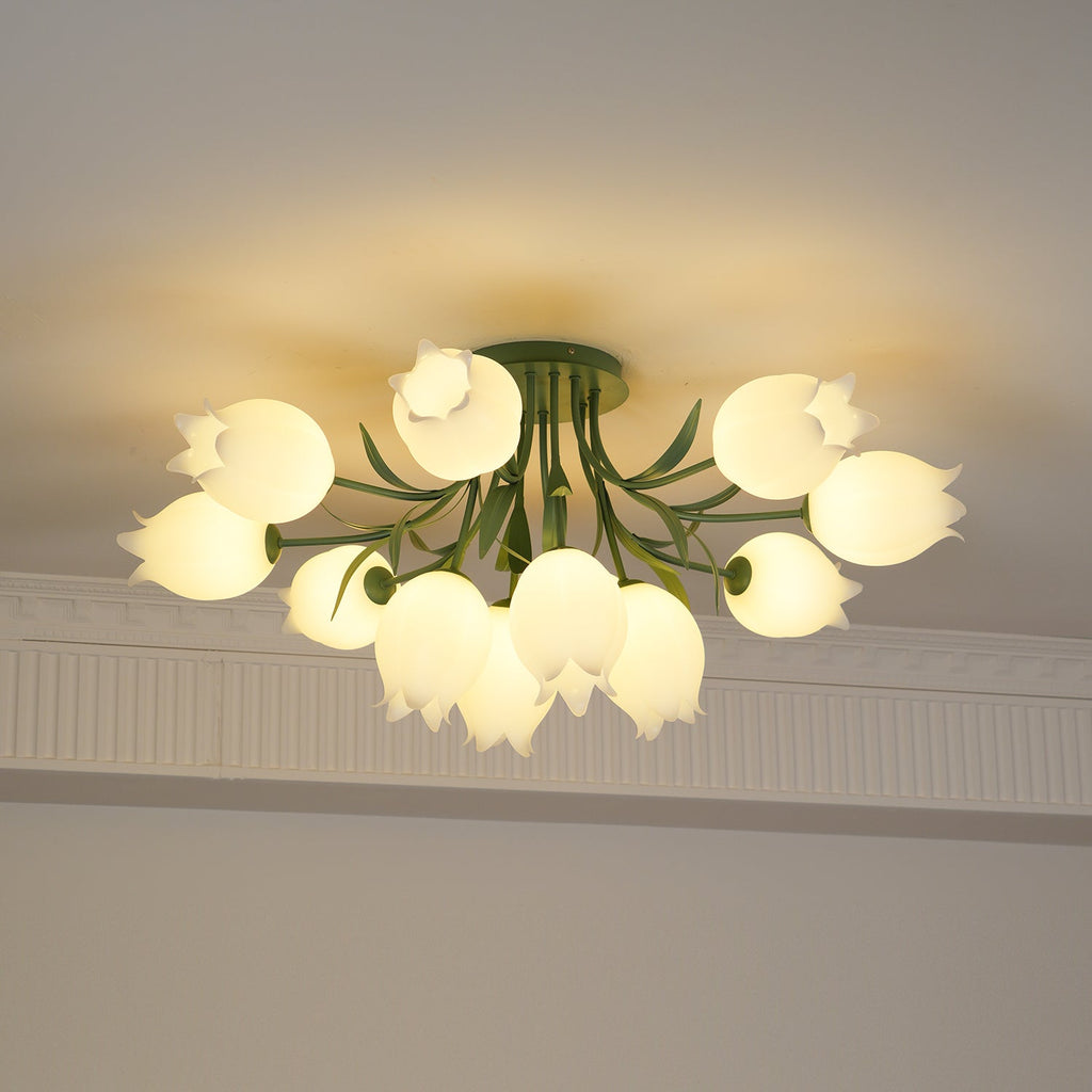 Ricko VKL-1007 Lily Flower Ceiling Light