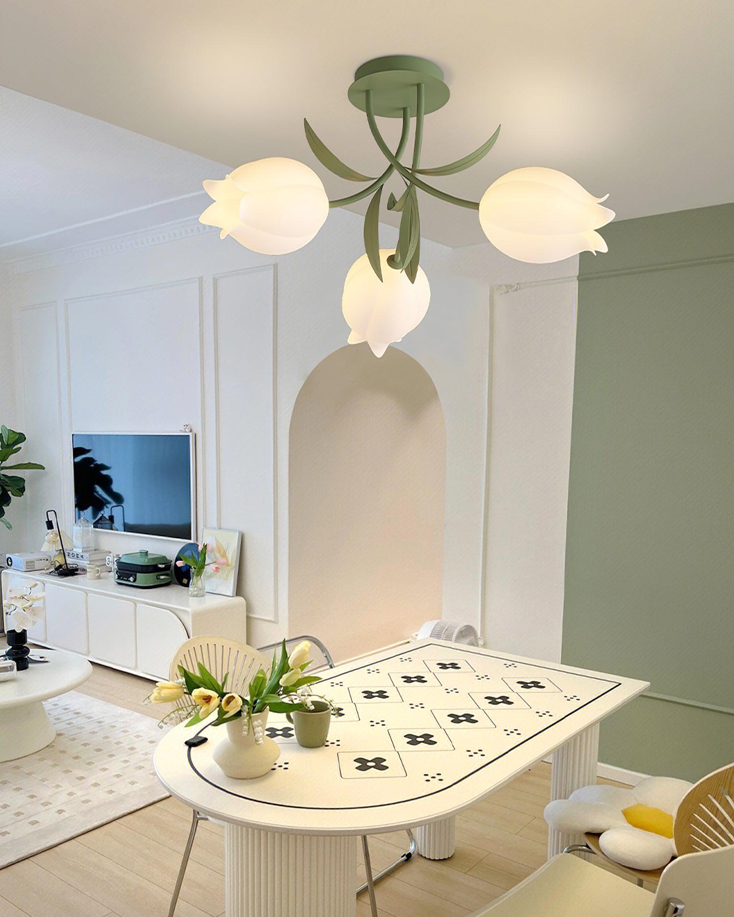 Ricko VKL-1007 Lily Flower Ceiling Light