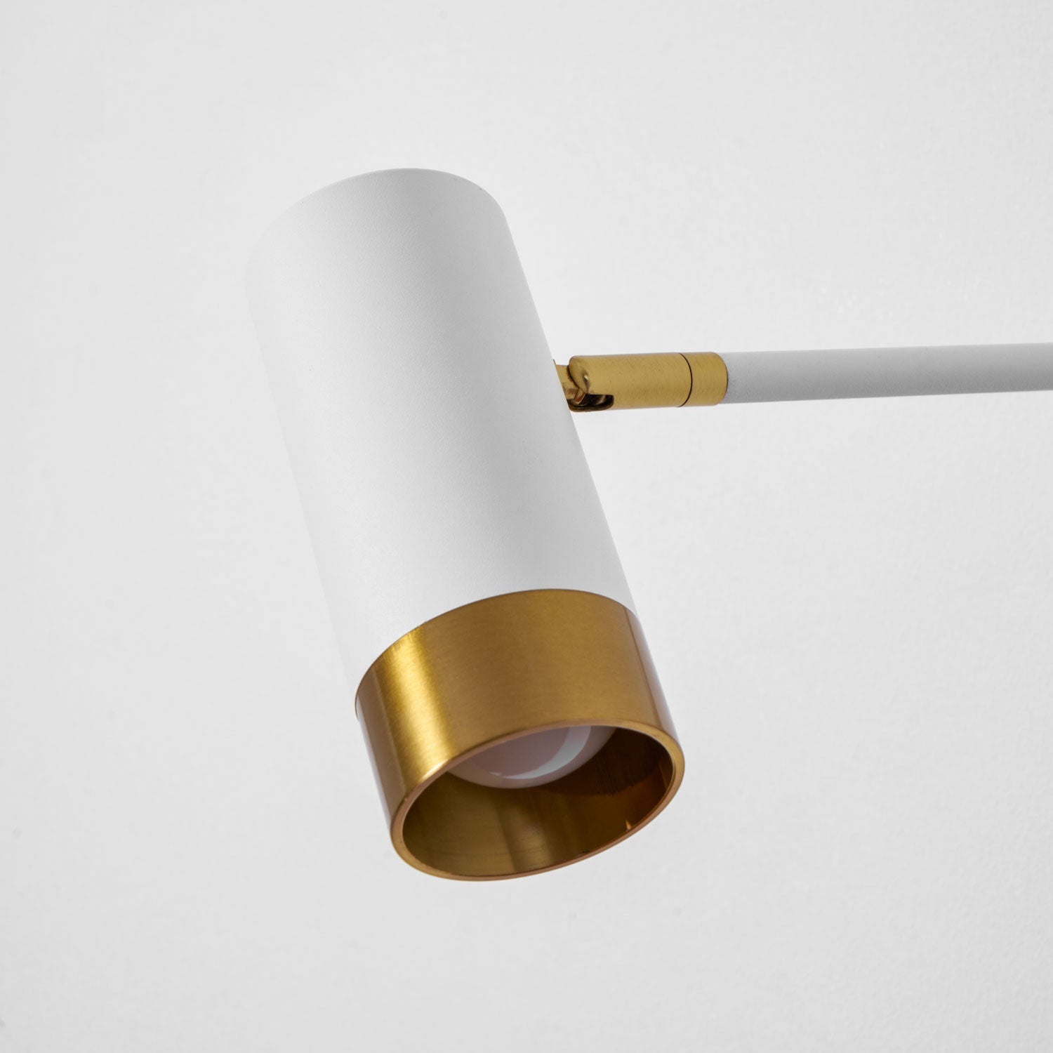 Ridge Arm Wall Lamp — Adjustable Swing Arm, Pivoting Shade