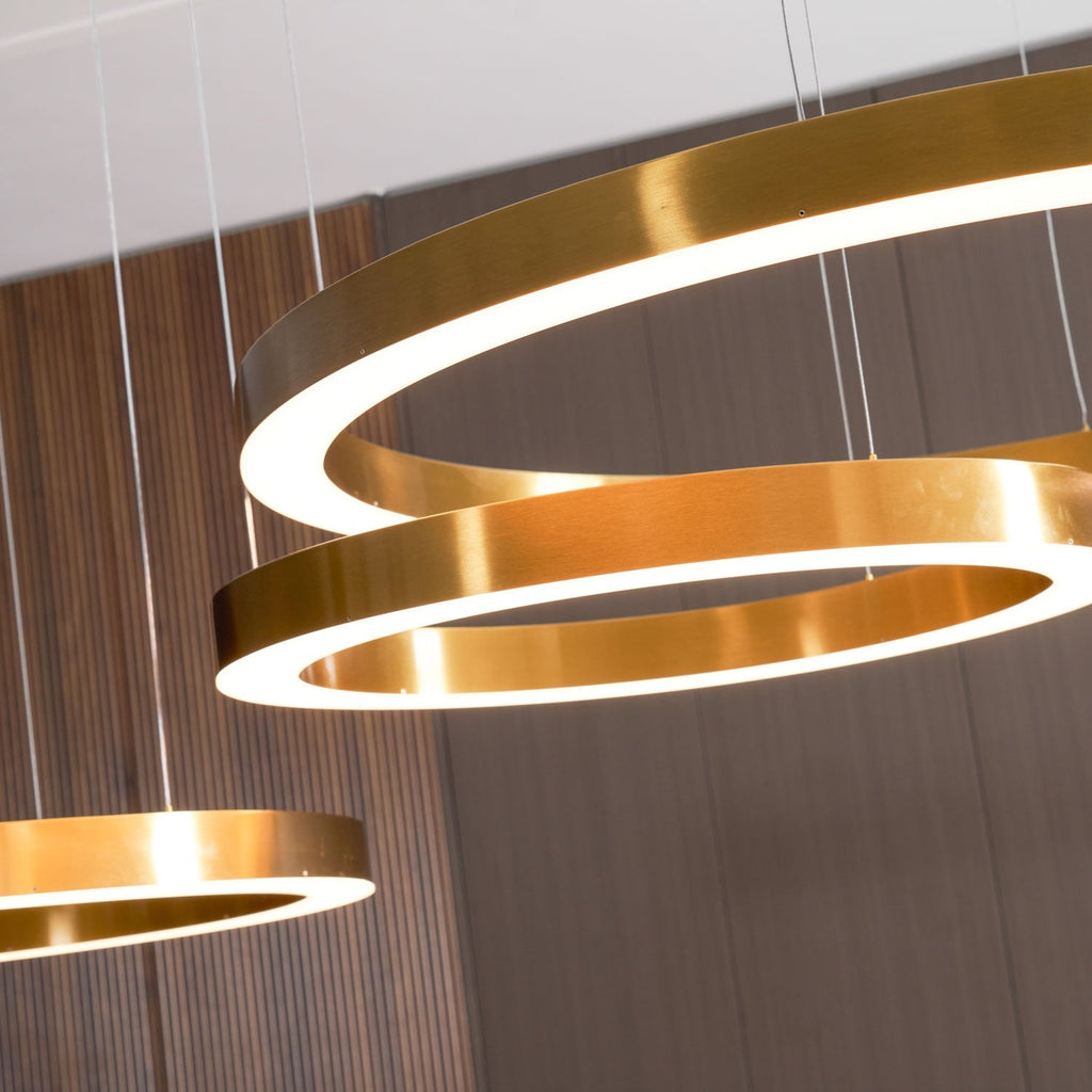 مصباح معلق دائري LED بتصميم سلس