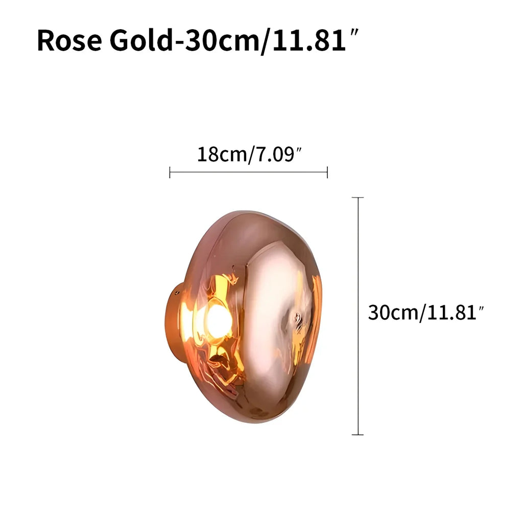 Lava vegglampe for soverom og stue - Orntli