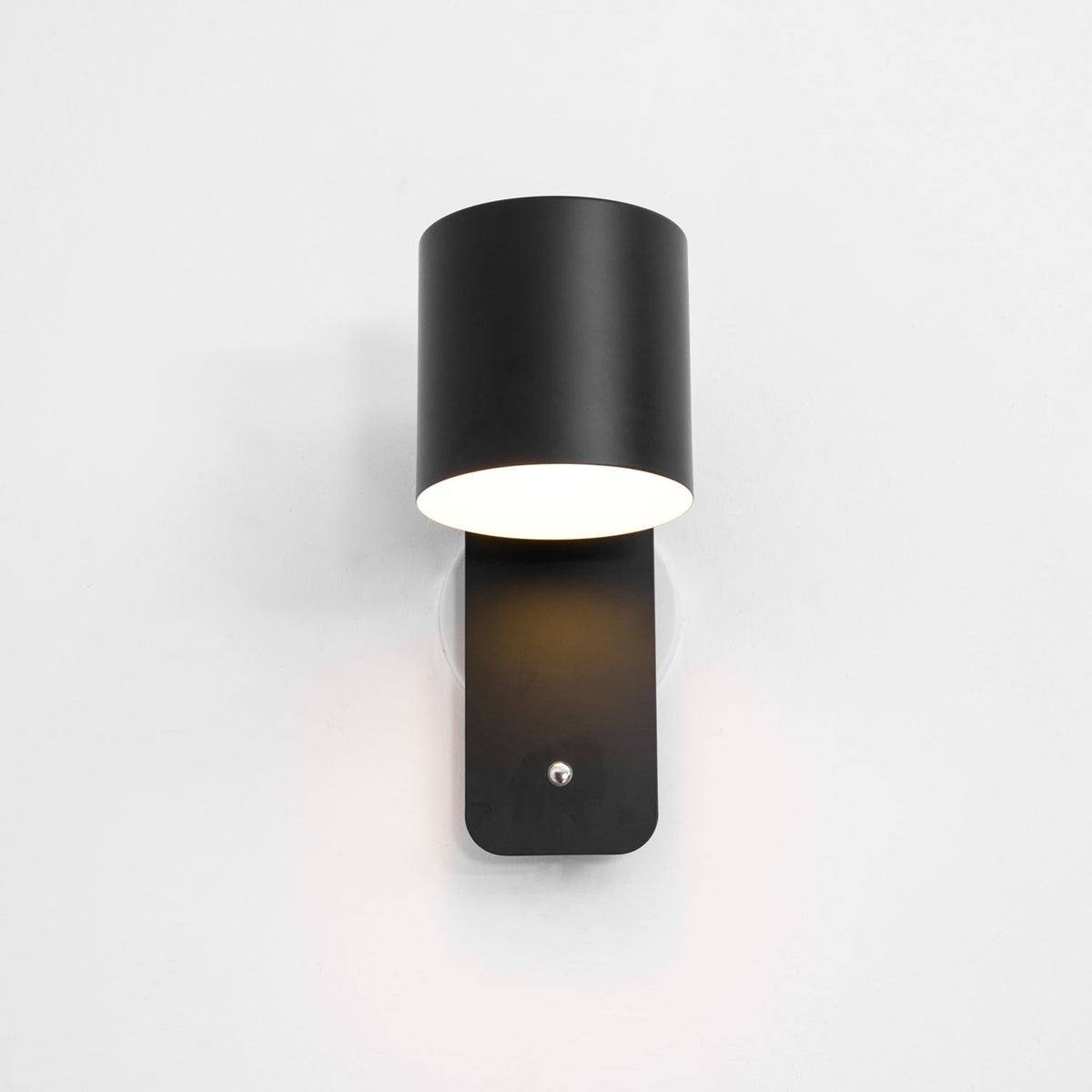 Drejelig cylindrisk væglampe — USB-C-genopladelig, 350° rotation, berøringsdæmpning
