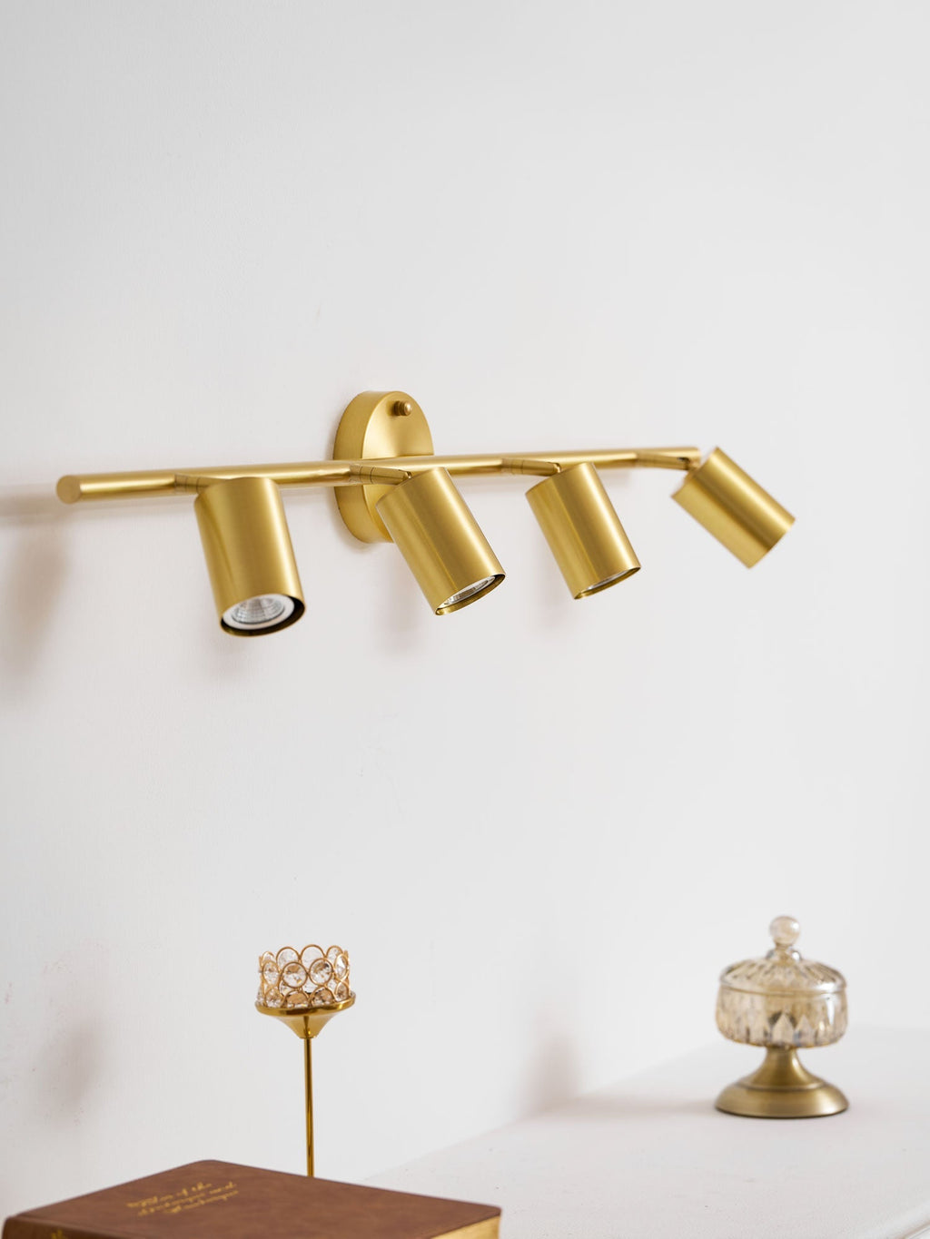 Rotatable Wall and Ceiling Spotlight – 350° Pivoting Head