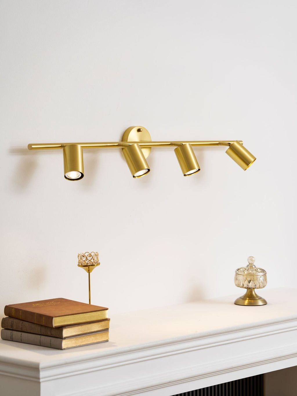 Rotatable Wall and Ceiling Spotlight – 350° Pivoting Head