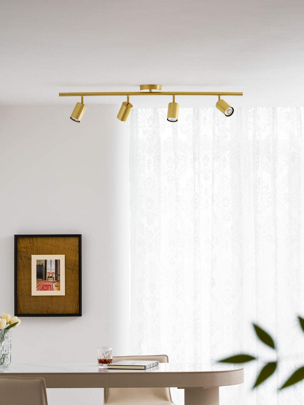 Rotatable Wall and Ceiling Spotlight – 350° Pivoting Head