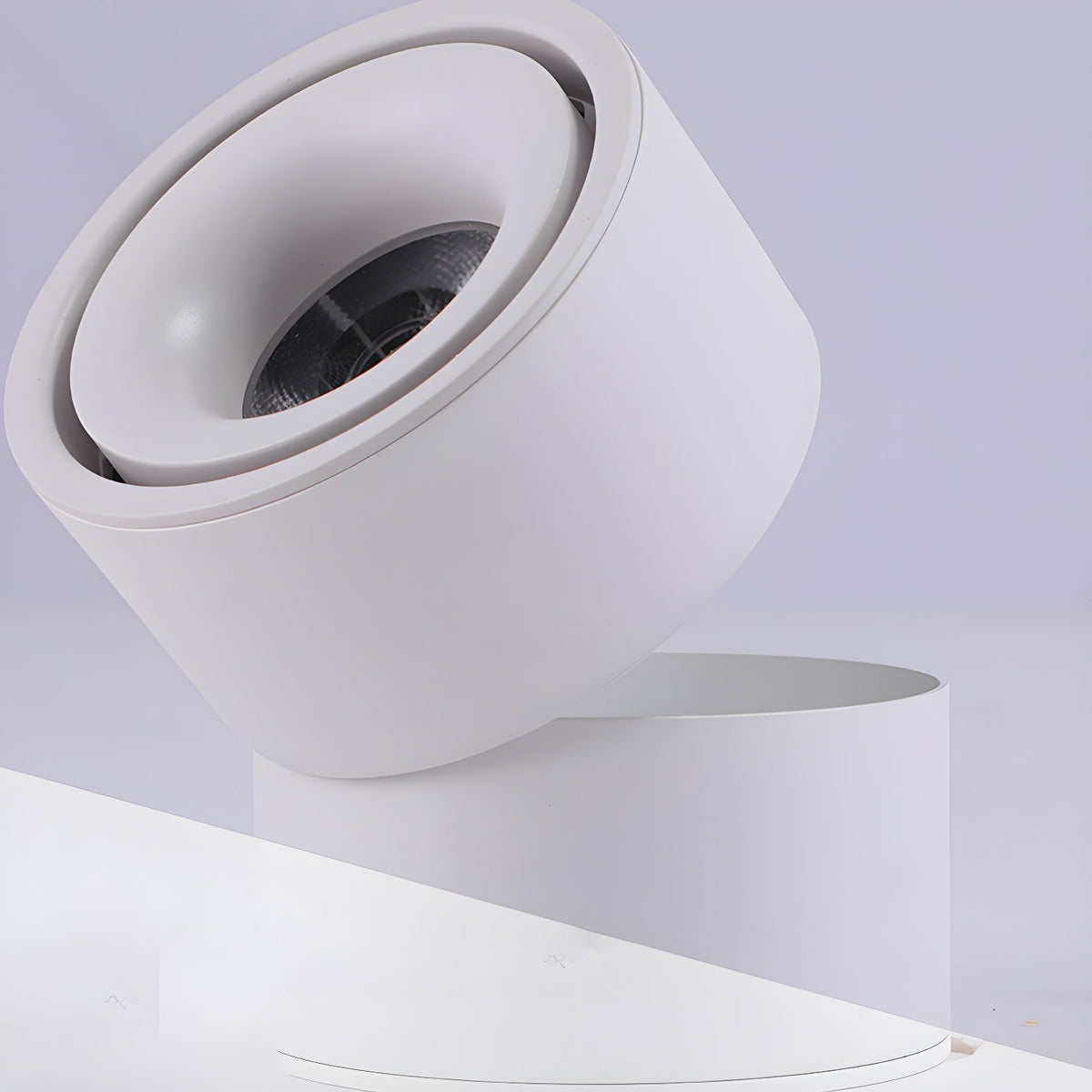 Rotatable Ceiling Spotlight — 24° Concentrated Beam, Cylindrical Design